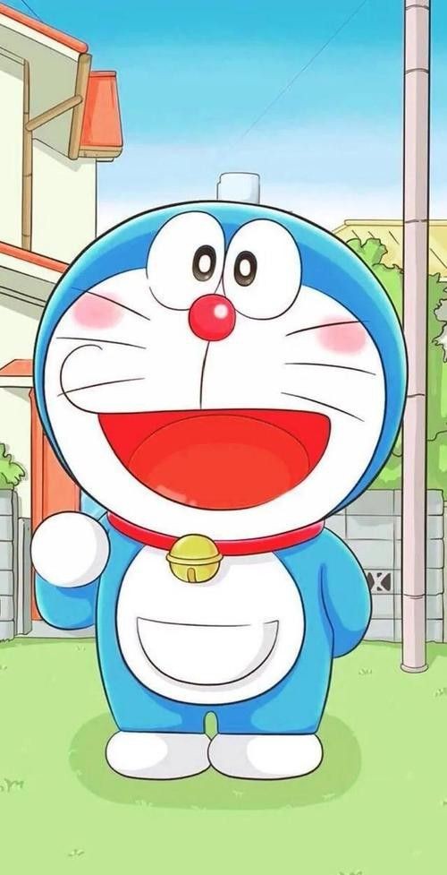 Doraemon space wallpaper