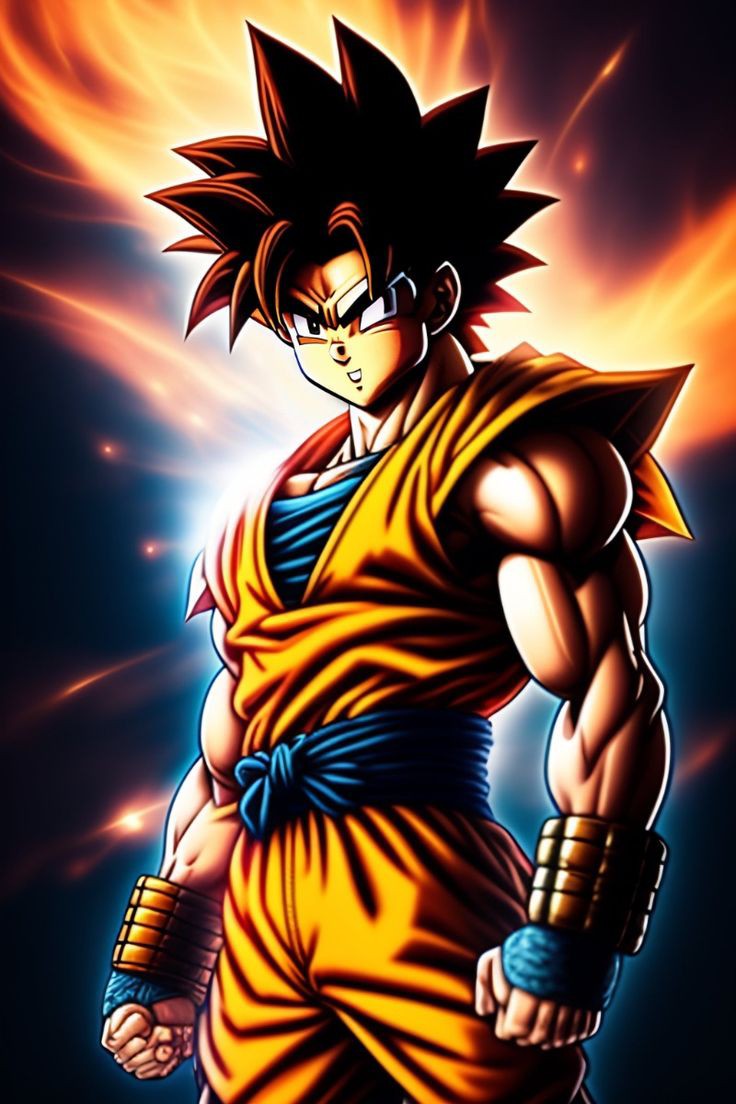 Goku blue wallpaper Goku blue wallpaper