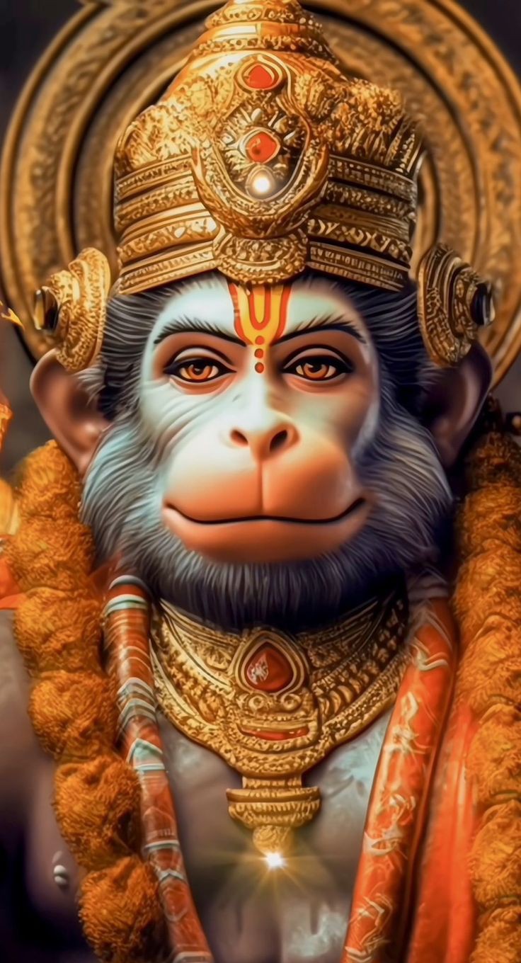 Hanuman Ji with Sanjeevani