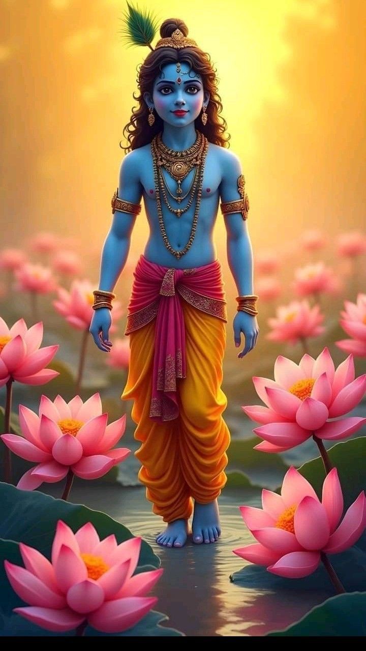 Krishna mobile wallpaper 1