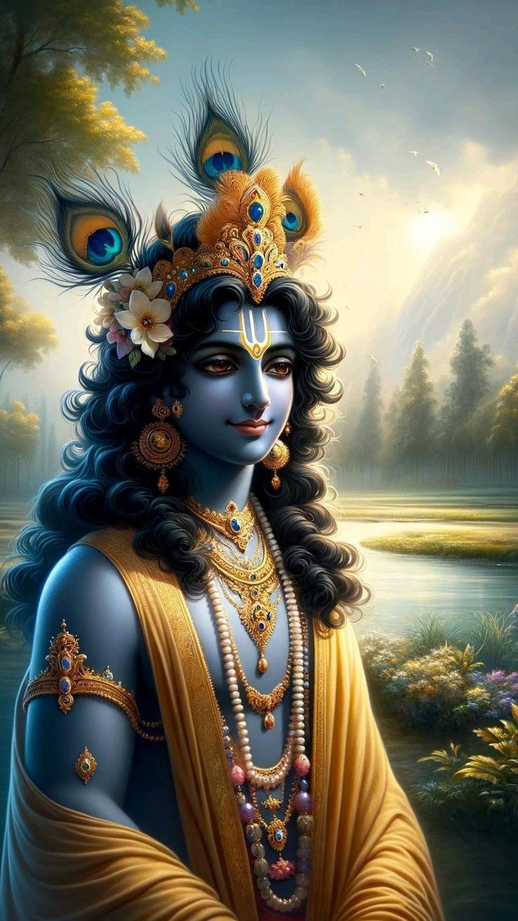 Krishna spiritual wallpaper