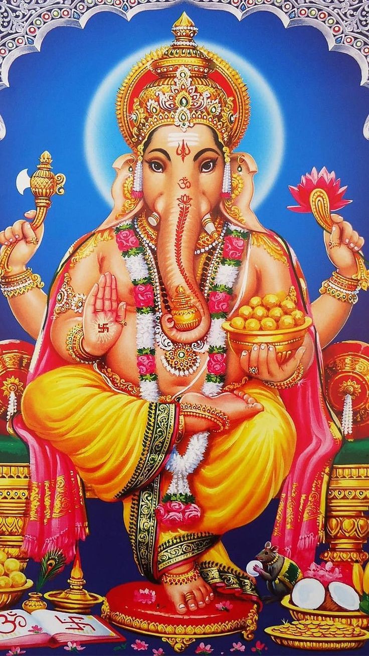 Lord Ganesha art wallpaper