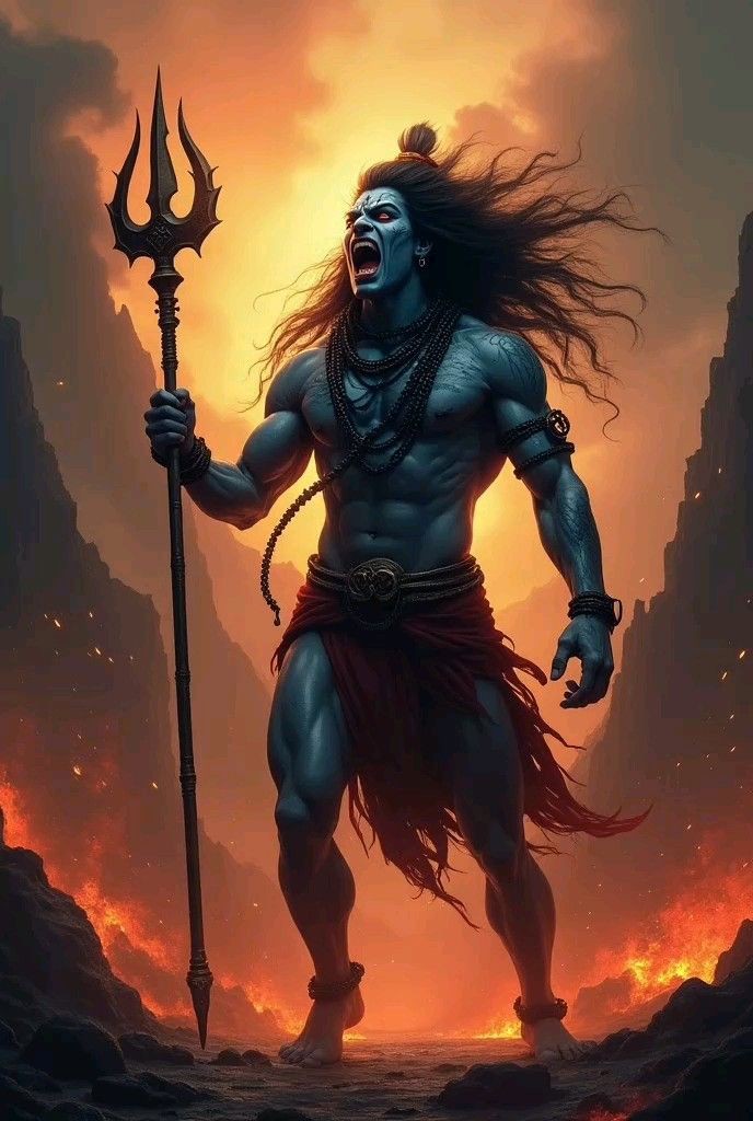 Lord Shiva 4K wallpaper 1