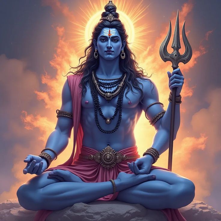 Lord Shiva abstract wallpaper