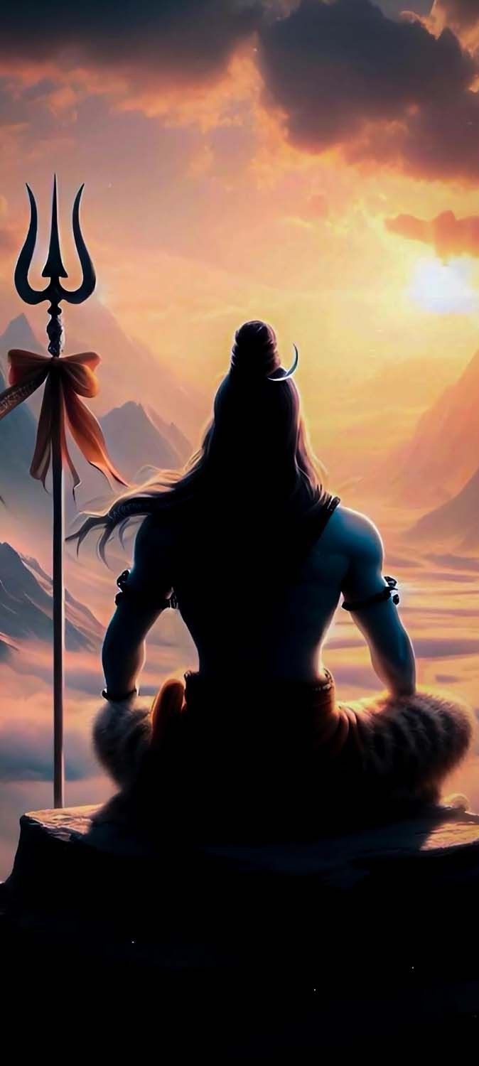 Lord Shiva meditation wallpaper