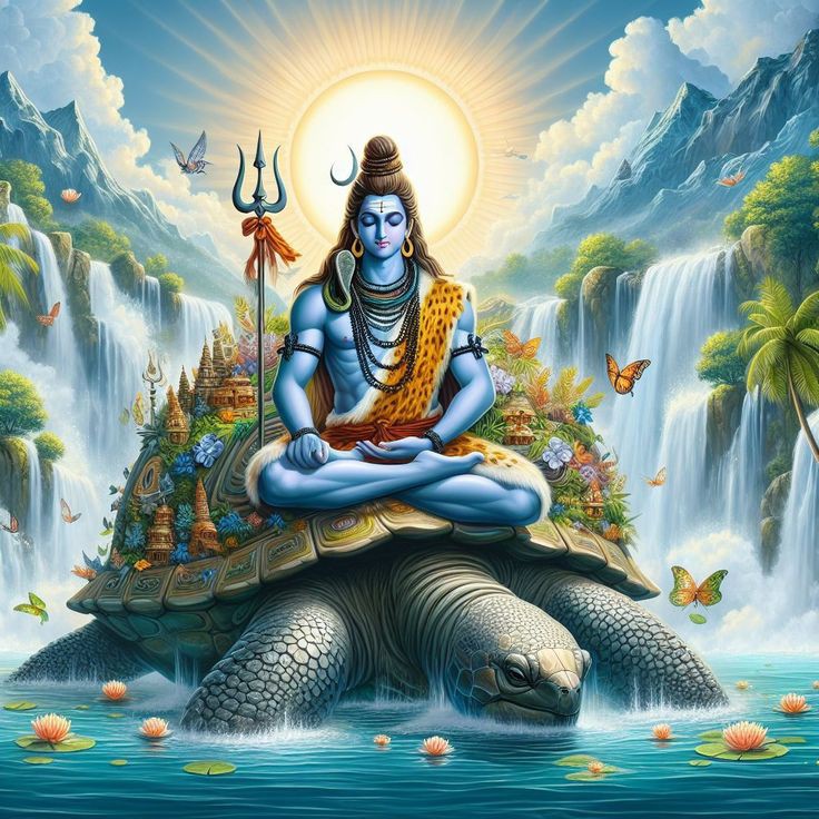 Lord Shiva meditation wallpaper 1