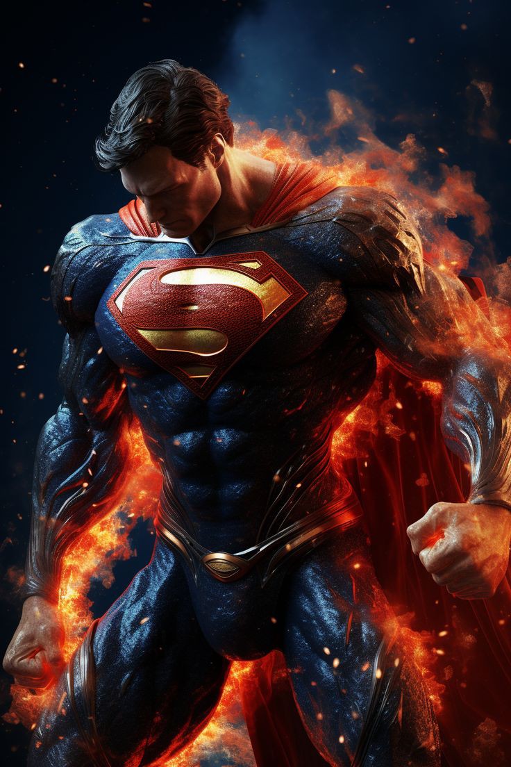 Superman art wallpaper