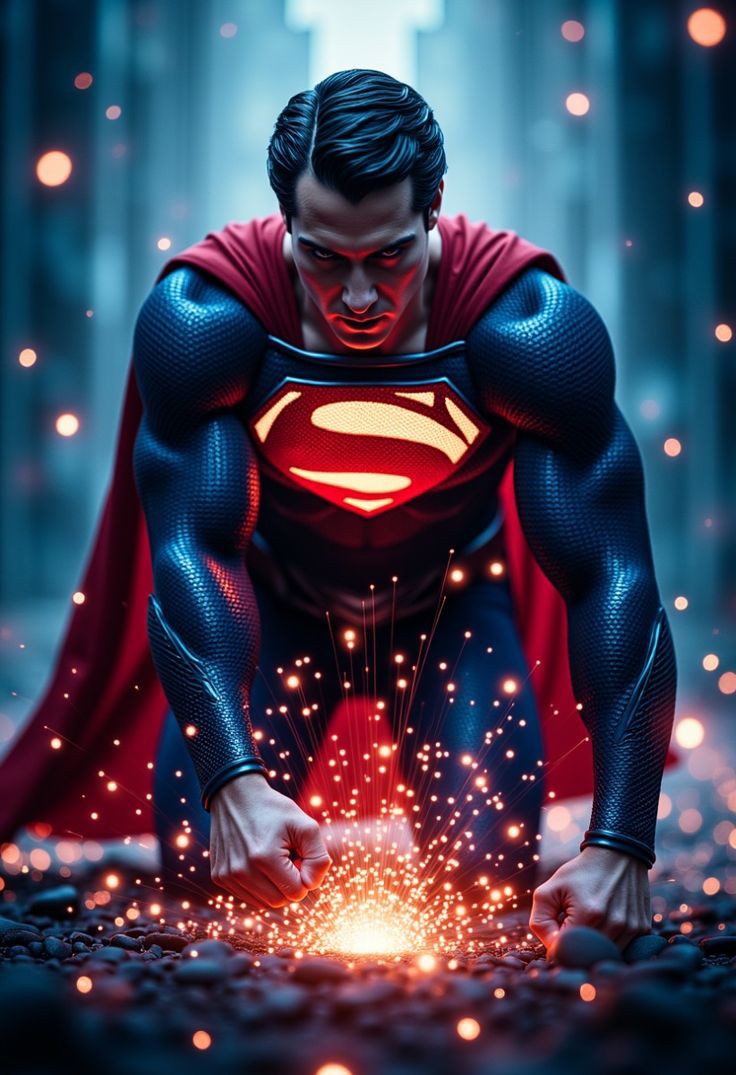 Superman fan art wallpaper