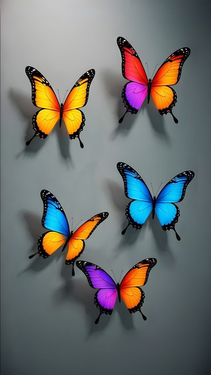 butterfly wallpaper pastel 1