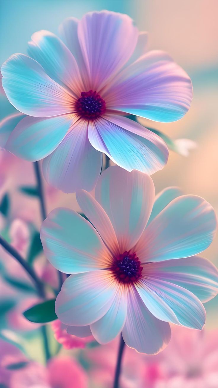 flower illustrations wallpaper