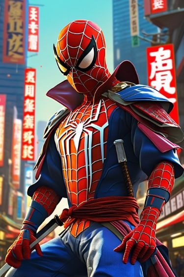 spiderman action wallpaper