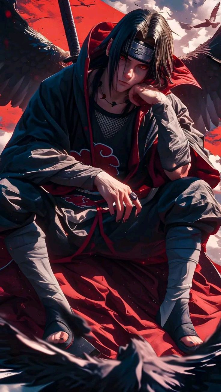 Itachi Uchiha anime background 2 Itachi Uchiha anime background 2