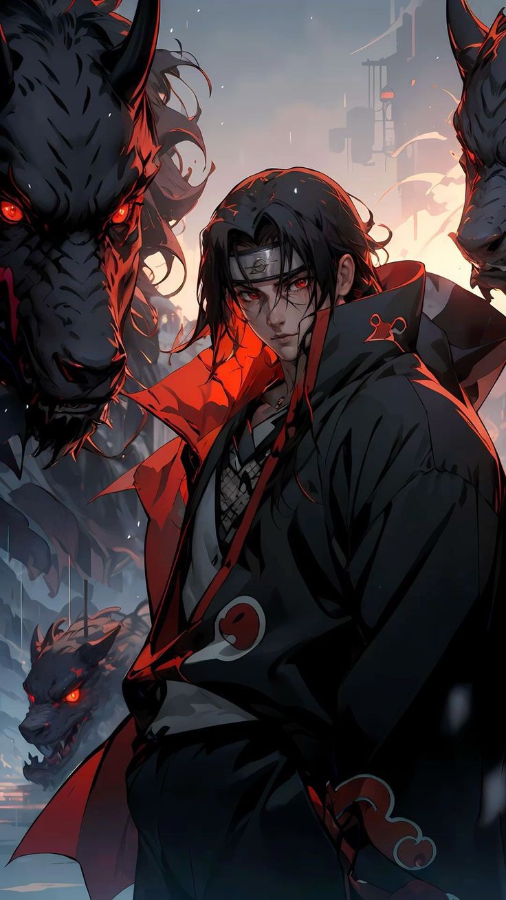 Itachi Uchiha fan art wallpaper 1