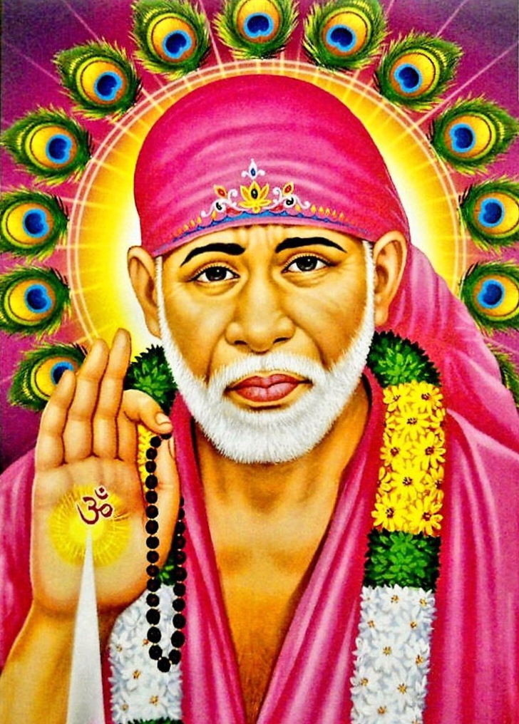 Sai Baba HD wallpaper