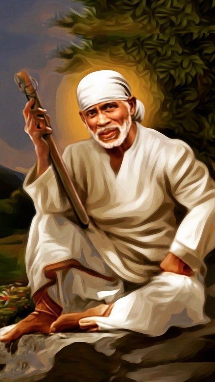 Sai Baba mobile wallpaper