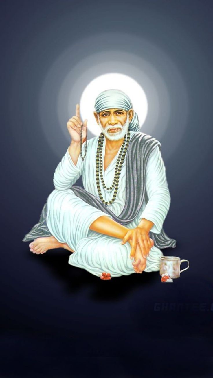 Sai Baba peaceful wallpaper