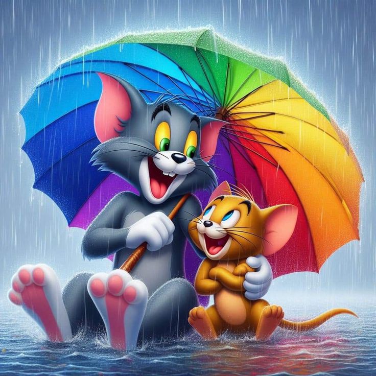 Tom and Jerry cartoon wallpaper