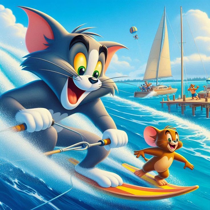 Tom and Jerry full HD wallpaper 1