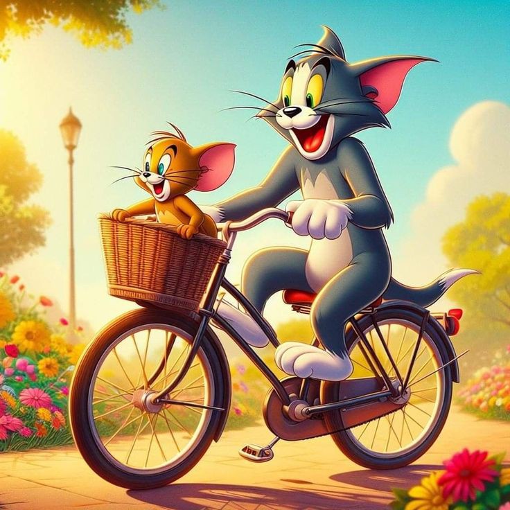 Tom and Jerry scenes wallpaper 1