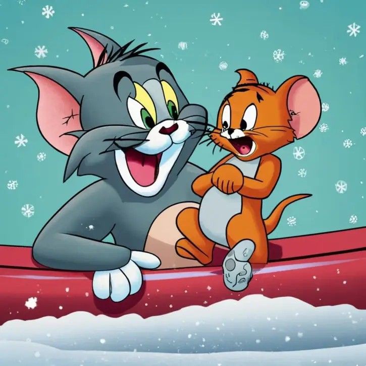 Tom and Jerry vintage wallpaper 1