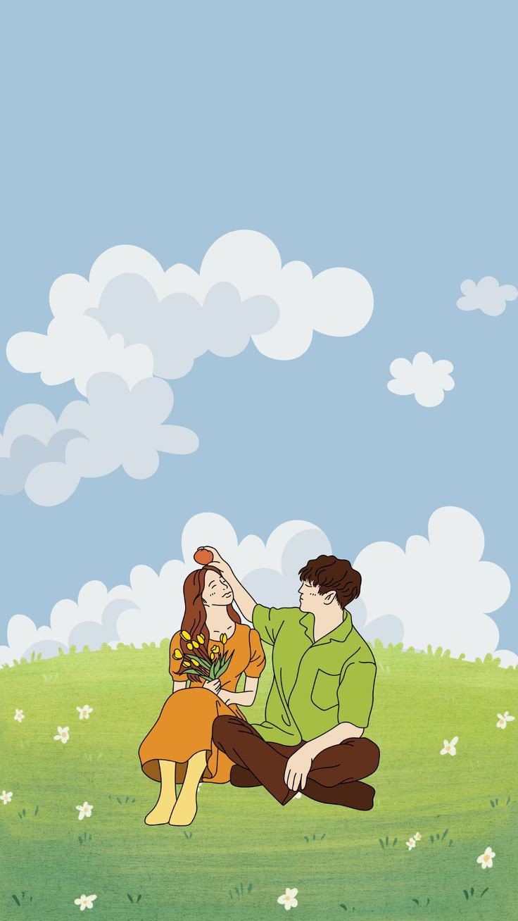 aesthetic couple wallpaper