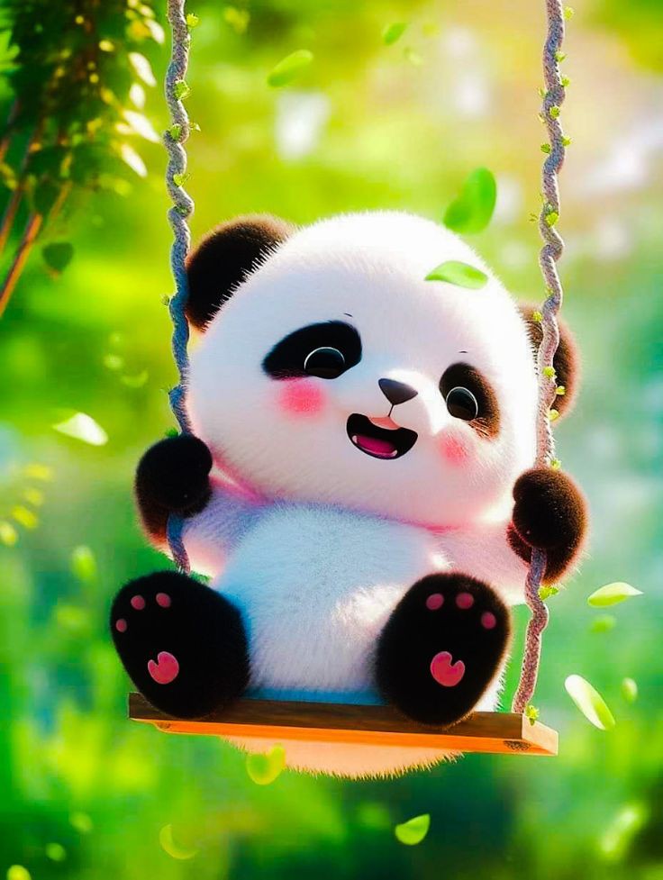 aesthetic panda wallpaper 1