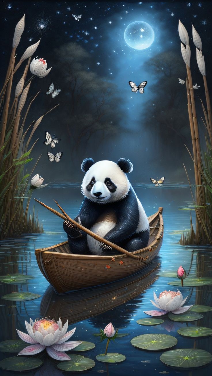 animated panda wallpaper 1