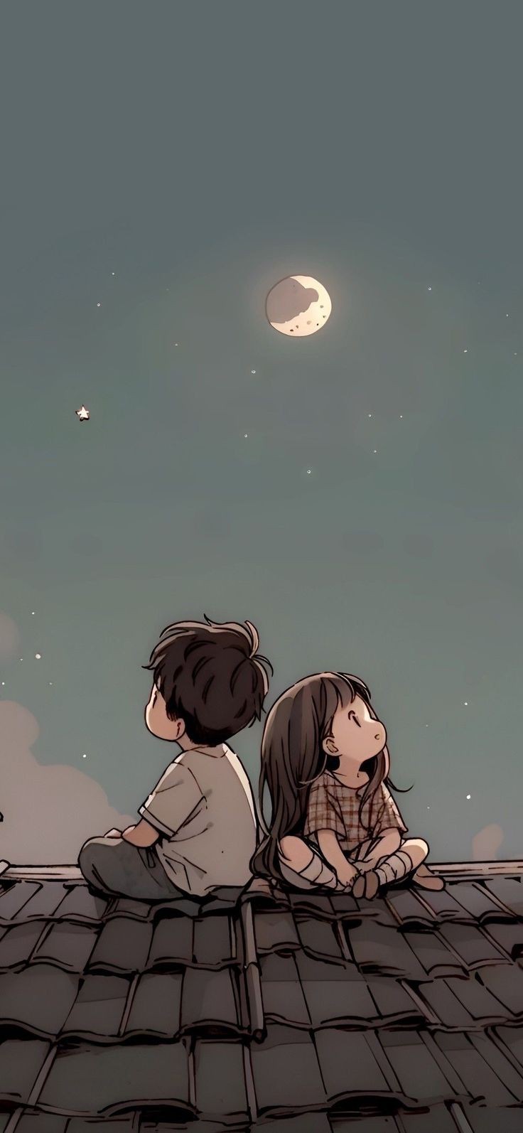 cartoon couple wallpaper 1