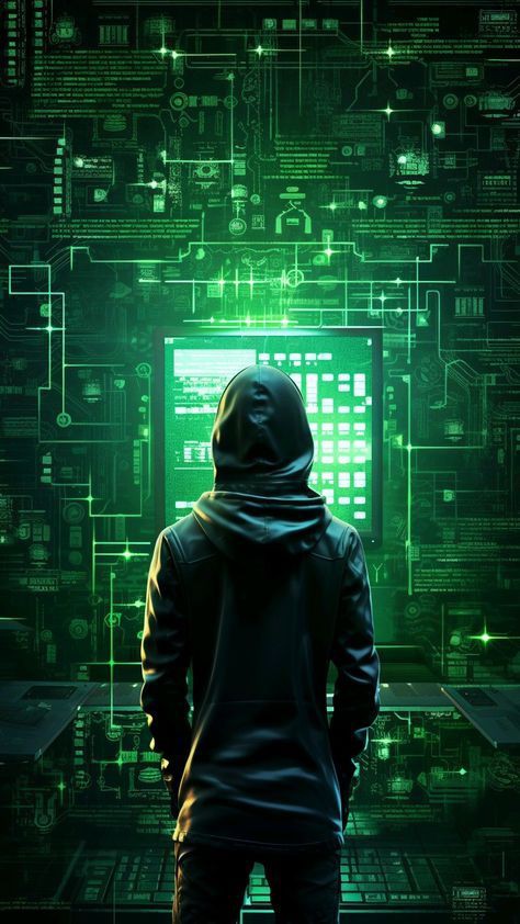 cyber hacker wallpaper 1