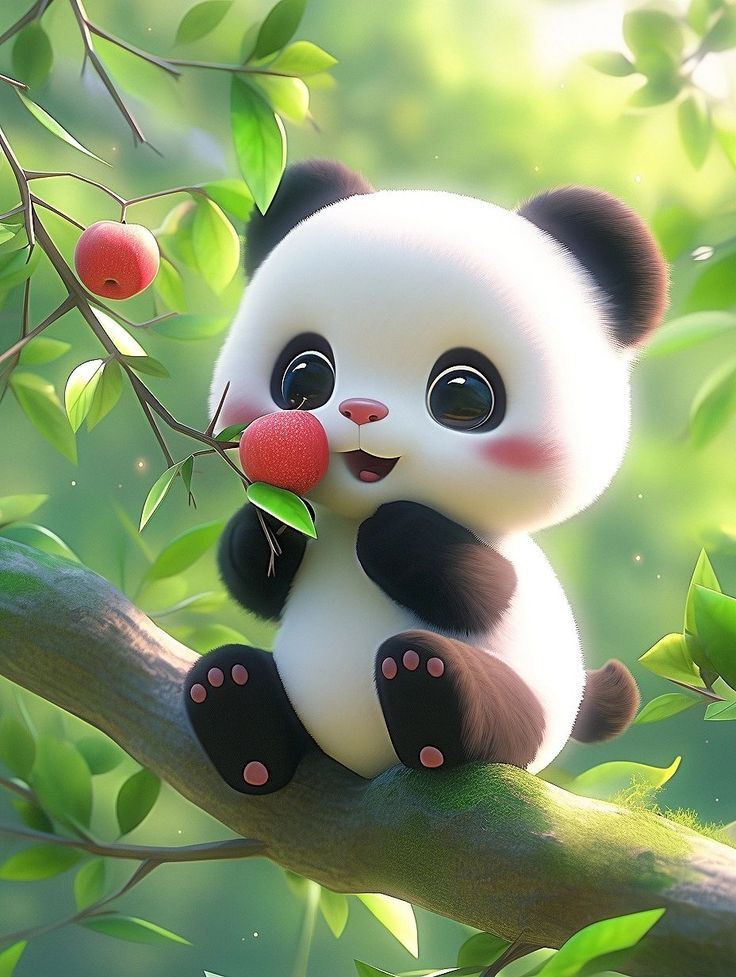 kawaii panda wallpaper