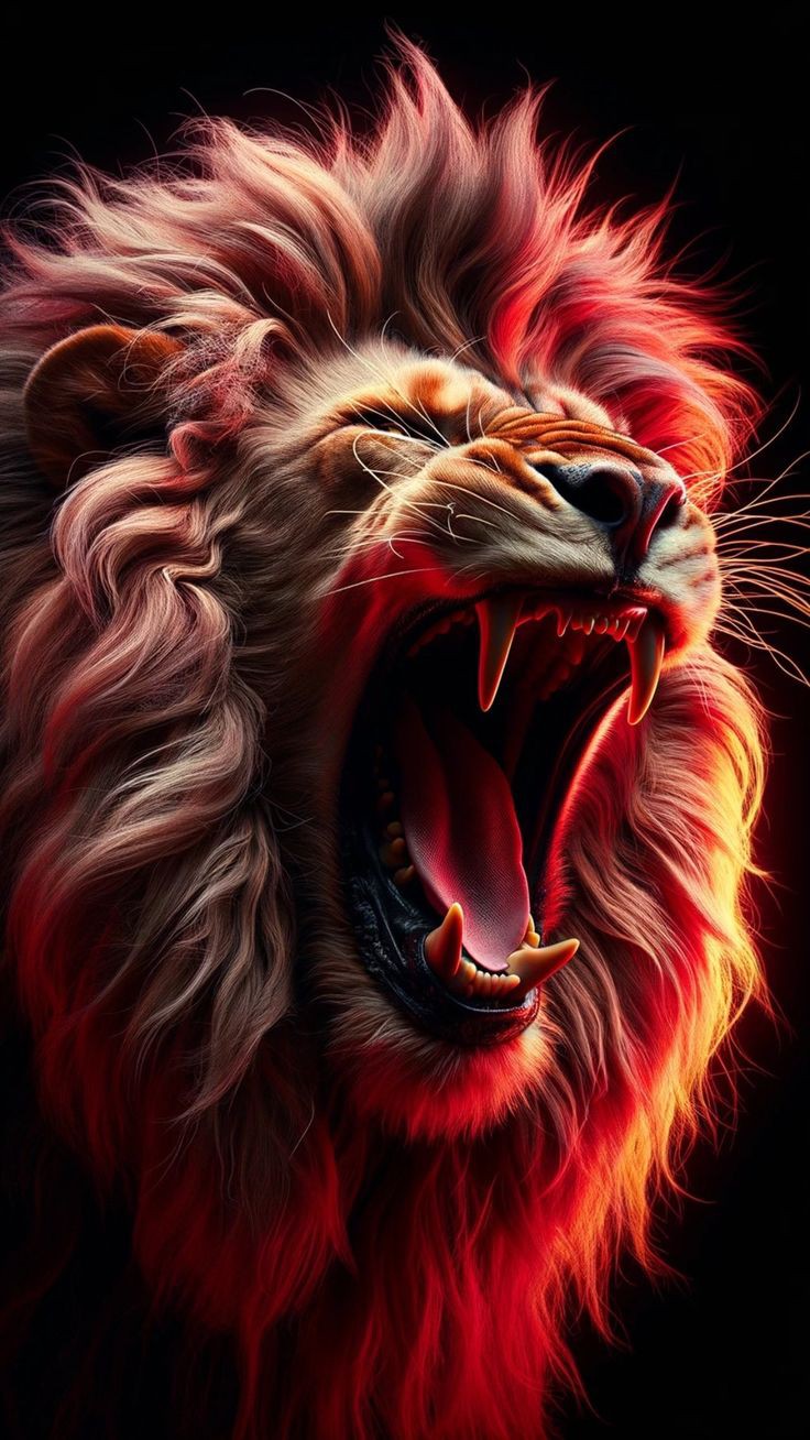 lion wallpaper nature