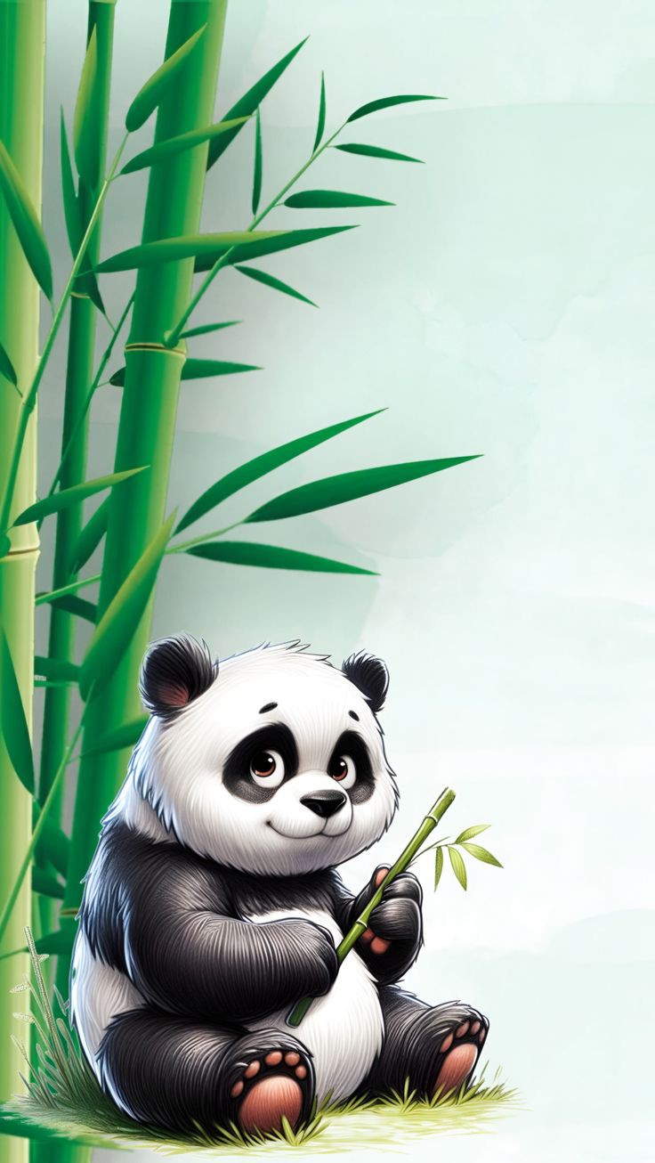 panda love wallpaper