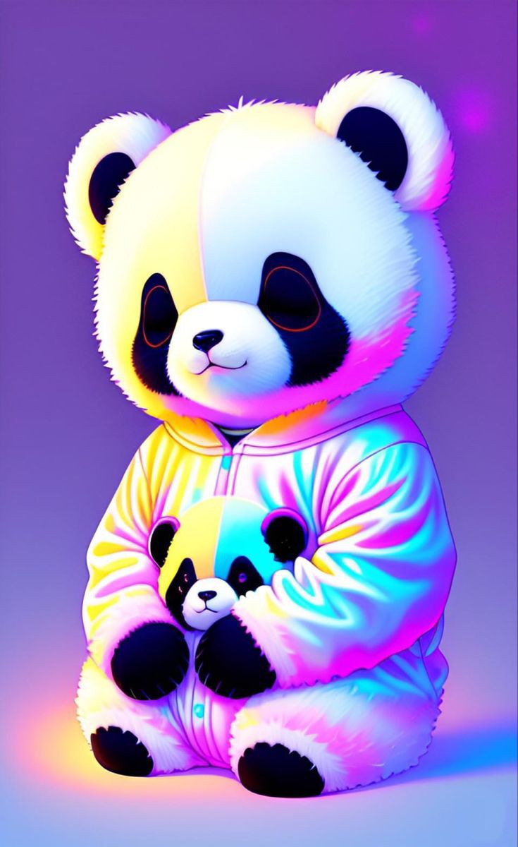 panda pattern wallpaper