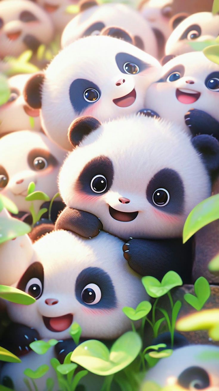 relaxing panda wallpaper 1